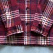 画像6: 【S】70s Woolrich ウールシャツジャケット 紫チェック■ビンテージ オールド レトロ アメリカ古着 USA製 ウールリッチ ボックス (6)