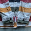 画像7: 【L/XL】PENDLETON 長袖ヘビーネルシャツ 白 マルチボーダー■ビンテージ オールド アメリカ古着 ペンドルトン オールコットン (7)