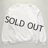 画像: 【2XL/3XL】USA製 JERZEES セットインスリーブ スウェット 白無地■ビンテージ オールド レトロ アメリカ古着 90s ラッセル トレーナー