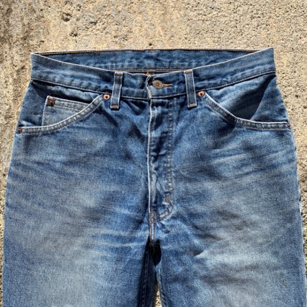 画像2: 【W31】UK製 Levi's 627 デニムパンツ■ビンテージ オールド ヨーロッパ古着 ユーロリーバイス ジーパン オリジナル イギリス製 80s/90s (2)