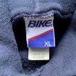 画像3: 【XL】USA製 BIKE スウェットパーカー ネイビー 紺無地■ビンテージ オールド アメリカ古着 80s/90s 綿ポリ トレーナー (3)