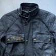 画像2: 【XS/S】イングランド製 Belstaff トライアルマスター ジャケット ブラック 黒■ビンテージ オールド レトロ UK古着 70s/80s ベルスタッフ (2)