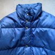 画像2: 【S/M】70s The North Face 茶タグ ダウンジャケット ネイビー 青■ビンテージ オールド アメリカ古着 リップストップ ノースフェイス (2)