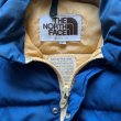 画像8: 【XS/S】70s-80s The North Face 茶タグ ダウンジャケット ネイビー 青■ビンテージ アメリカ古着 ノースフェイス コットン レディース (8)