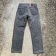 画像8: 【W30】80s-90s USA製 Levi's 501 ブラックデニムパンツ 黒 グレー■ビンテージ オールド アメリカ古着 リーバイス 先染め オリジナル (8)