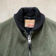 画像2: 【XS/S or Ladies】60s Lakeland ウールジャケット オリーブ■ビンテージ オールド レトロ アメリカ古着 クリッカー ファラオコート 50s  (2)