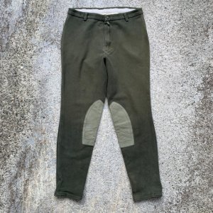 画像: 【W29〜W32】Devon-Aire ジョッパーズパンツ オリーブ グレー■ビンテージ オールド レトロ アメリカ古着 レディース ストレッチ素材