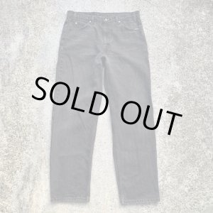 画像: 【W38】90s Levi's 550 ブラックデニムパンツ 黒■ビンテージ アメリカ古着 リーバイス ジーパン ジーンズ テーパード オリジナル 後染め