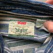 画像4: 【L/XL】Levi's 長袖デニムシャツ マルチストライプ■ビンテージ オールド アメリカ古着 90s/2000s Y2K リーバイス (4)