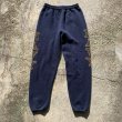 画像1: 【S/M 〜W34】NAVY スウェットパンツ ネイビー 紺■ビンテージ オールド アメリカ古着 80s/90s イージーパンツ ミリタリー (1)