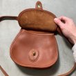 画像7: 【21cm×21cm】USA製 COACH オールドコーチ レザーバッグ 茶■ビンテージ ショルダーバッグ レディース アメリカ古着 (7)