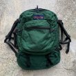 画像1: 【65cm×45cm】90s JANSPORT 2WAY リュックサック バッグ 緑■ビンテージ オールド アメリカ古着 ジャンスポーツ アウトドア 特大サイズ (1)