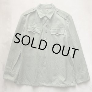 画像: 【S/M】ブルガリア軍 プルオーバー シャツジャケット オリーブ■ビンテージ オールド ヨーロッパ古着 ユーロミリタリー ユーティリティ