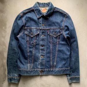 画像: 【M/L 42-40】60s Levi's 70505 ビッグE デニムジャケット■ビンテージ オールド アメリカ古着 ジージャン リーバイス トラッカー 4th