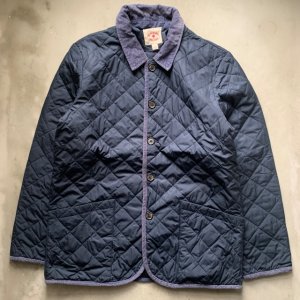 画像: 【L】Brooks Brothers キルティングジャケット ネイビー■ビンテージ オールド レトロ アメリカ古着 ブルックスブラザーズ 2000s