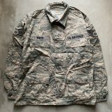 画像: 【44R L/XL】米軍実物 USAF ABU ジャケット デジカモ グレー■ビンテージ オールド アメリカ古着 空軍 ミリタリー エアーフォース No.4