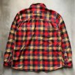 画像7: 【L/XL】Woolrich ヘビーネルシャツ 赤チェック■ビンテージ オールド アメリカ古着 2000s Y2K ウールリッチ ビッグサイズ No.2 (7)