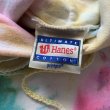 画像3: 【L/XL】HANES タイダイ ハイコットン スウェットパーカー 白■ビンテージ オールド アメリカ古着 2000s ヘインズ アート アブストラクト (3)