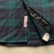 画像5: 【S】70s USA製 PENDLETON 長袖ウールシャツ 緑紺 ブラックウォッチ■ビンテージ オールド レトロ アメリカ古着 ペンドルトン (5)