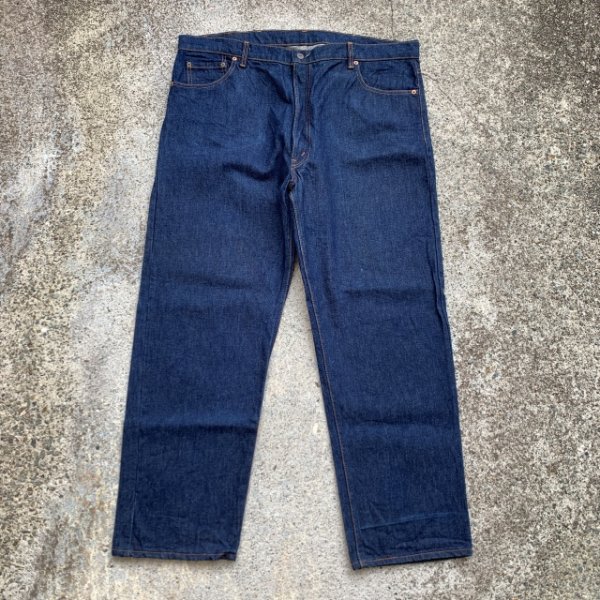 画像1: 【W44】カナダ製 Levi's 505 テーパード デニムパンツ 濃紺■ビンテージ オールド アメリカ古着 リーバイス ジーパン ジーンズ 80s/90s (1)