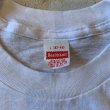 画像3: 【M/L】80s USA製 デッドストック Healthknit 無地Tシャツ 白■ビンテージ アメリカ古着 ヘルスニット コットン シングルステッチ (3)