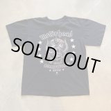 画像: 【L/XL】2000s「motorhead」バンドTシャツ ブラック 黒■ビンテージ オールド アメリカ古着 anvil コットン モーターヘッド ツアー ロック