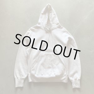 画像: 【S/M】90s USA製 Lee リバースウィーブタイプ スウェットパーカー 白■ビンテージ アメリカ古着 リー ハイコットン バックプリント