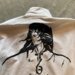 画像3: 【S】大地 Dadi ハンドペイント チャイナシャツジャケット 白■ビンテージ オールド レトロ アメリカ古着 アート スタンドカラー (3)