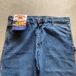 画像2: 【W36】デッドストック USA製 ROUND HOUSE デニムペインターパンツ■ビンテージ オールド アメリカ古着 ラウンドハウス ジーパン ジーンズ (2)