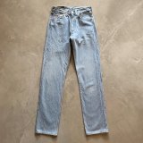 画像: 【W26】90s USA製 Levi's 501 デニムパンツ アイスブルー■ビンテージ オールド アメリカ古着 リーバイス レディース ボタンフライ