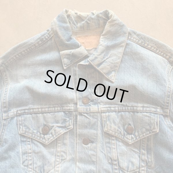 画像2: 【L 42】USA製 Levi's 70505 デニムジャケット■ビンテージ アメリカ古着 4th 70s ビッグE 移行期 ジージャン リーバイス トラッカー (2)