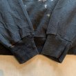 画像8: 【L/XL】USA製 80s BASSETT WALKER カレッジプリントスウェット ブラック 黒×黄色■ビンテージ オールド レトロ アメリカ古着 (8)