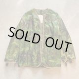 画像: 【S/M】USA製 キルティングライナー ジャケット カモ柄 迷彩■ビンテージ オールド レトロ アメリカ古着 ナイロン 中綿入り ミリタリー