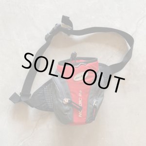 画像: 【19cm×15cm】deuter NORDIC lite ウエストポーチ バッグ ドリンクホルダー 赤■古着 ドイター ボディバッグ
