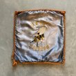 画像1: 【43cm×41cm】40s WW2 US NAVY 刺繍 ピローケース クッションカバー■ビンテージ アンティーク シービーズ ミリタリー 米軍 マリン (1)