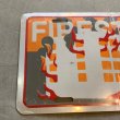 画像2: 【15.2cm×30.4cm】FIRE STATION 消防士 サイン ナンバープレート■ビンテージ アンティーク アメリカ雑貨 ブリキ看板 ファイヤーマン (2)