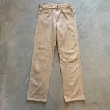 画像: 【W28】90s USA製 Wrangler 13MWZ カラーデニムパンツ ベージュ■ビンテージ オールド アメリカ古着 ラングラー ストレート ジーパン