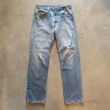 画像: 【W34】90s USA製 Levi's 501 デニムパンツ ダメージ■ビンテージ アメリカ古着 リーバイス ボタンフライ ジーパン オリジナル