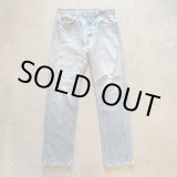 画像: 【W34】90s USA製 Levi's 501 デニムパンツ ダメージ■ビンテージ アメリカ古着 リーバイス ボタンフライ ジーパン オリジナル