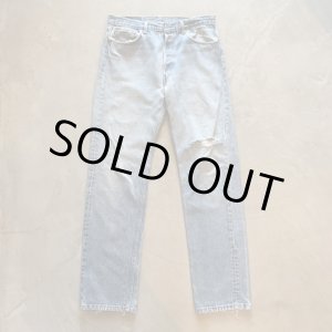 画像: 【W34】90s USA製 Levi's 501 デニムパンツ ダメージ■ビンテージ アメリカ古着 リーバイス ボタンフライ ジーパン オリジナル