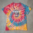 画像1: 【XL】ハードロックカフェ タイダイ プリントTシャツ 柄■アメリカ古着 ロサンゼルス ビッグサイズ (1)