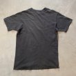 画像7: 【M/L】80s USA製 Hanes ハードロックカフェ プリントTシャツ ブラック 黒フェード■ビンテージ アメリカ古着 シカゴ シングルステッチ (7)