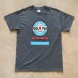 画像1: 【M】WDCB 90.9FM JAZZ ラジオ番組 プリントTシャツ グレー■アメリカ古着 シカゴ GILGAN ギルダン 綿ポリ (1)