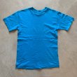 画像7: 【S/M】80s USA製 Hanes ハワイ サーファー プリントTシャツ 青系■ビンテージ オールド アメリカ古着 ヘインズ コットン 波乗り (7)
