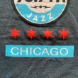 画像3: 【M】WDCB 90.9FM JAZZ ラジオ番組 プリントTシャツ グレー■アメリカ古着 シカゴ GILGAN ギルダン 綿ポリ (3)