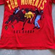 画像4: 【M/L】ブラジル製 FUN MOMENTS 50'S GROUP プリントTシャツ レッド 赤■ビンテージ オールド 古着 アメ車 不良 ロカビリー (4)