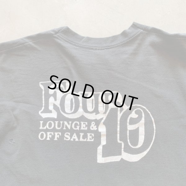 画像2: 【L】90s USA製 フルーツオブザルーム バックプリント ポケットTシャツ ブラック 黒■ビンテージ アメリカ古着 シングルステッチ ラウンジ (2)