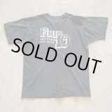 画像: 【L】90s USA製 フルーツオブザルーム バックプリント ポケットTシャツ ブラック 黒■ビンテージ アメリカ古着 シングルステッチ ラウンジ