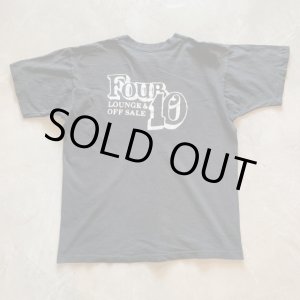 画像: 【L】90s USA製 フルーツオブザルーム バックプリント ポケットTシャツ ブラック 黒■ビンテージ アメリカ古着 シングルステッチ ラウンジ