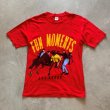 画像1: 【M/L】ブラジル製 FUN MOMENTS 50'S GROUP プリントTシャツ レッド 赤■ビンテージ オールド 古着 アメ車 不良 ロカビリー (1)